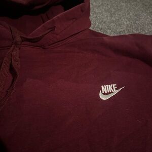 Nike Maroon Hoodie